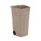 Contenedor  industrial con ruedas Rubbermaid 100L