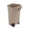 Contenedor  industrial con ruedas Rubbermaid 100L
