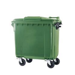 Contenedor industrial Maya 4 ruedas 1100L