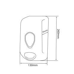 Dosificador de Jabón y Gel Hidroalcohólico 1L