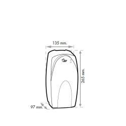 Dispensador Bacteriostático AutoJanitor - Limpieza Automática para Inodoros y Urinarios 1ud