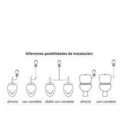 Dispensador Bacteriostático AutoJanitor - Limpieza Automática para Inodoros y Urinarios 1ud