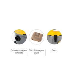 Aspirador Polvo Ghibli V 10 1UD | Potencia y Compactibilidad en tu Hogar y Oficina