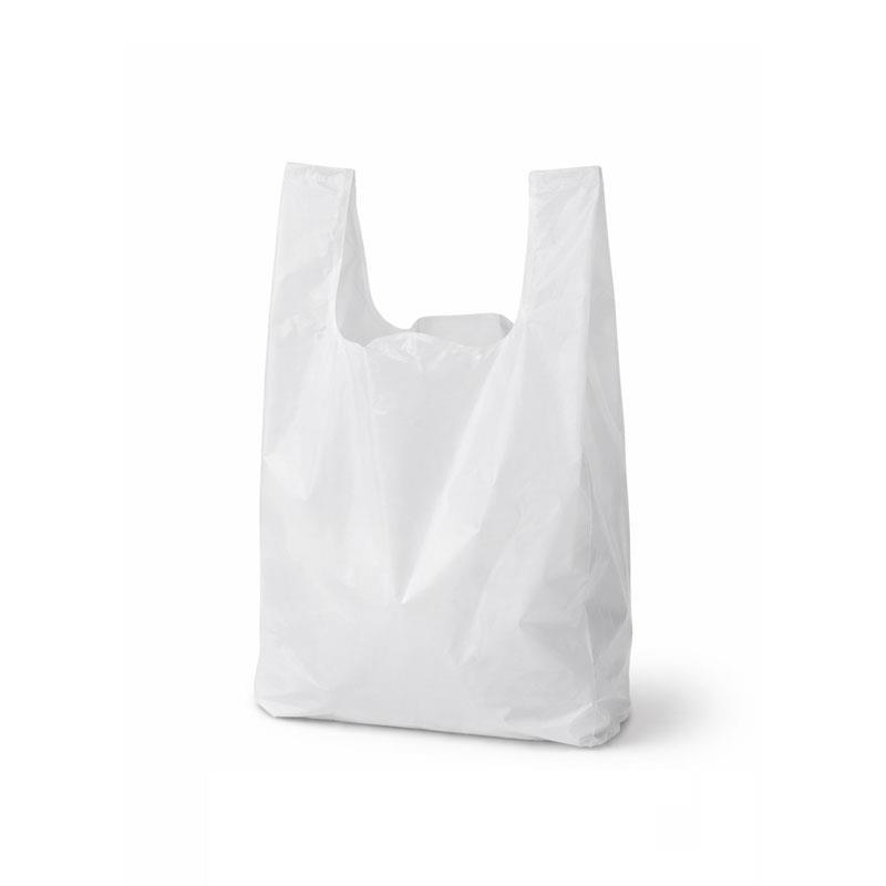 Bolsa Camiseta 40x50 100 Uds Blanca