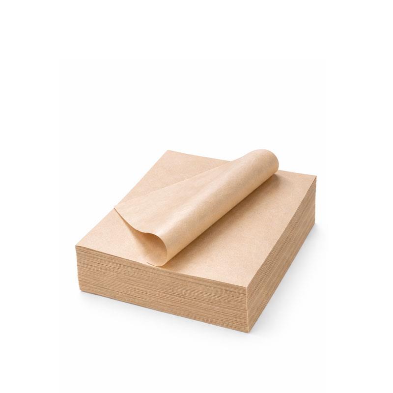 Papel Antigrasa Kraft 28x31 cm 1000 Uds