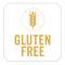 Etiqueta adhesiva Gluten Free 2,5 x 2,5 cm para identificar alimentos sin gluten