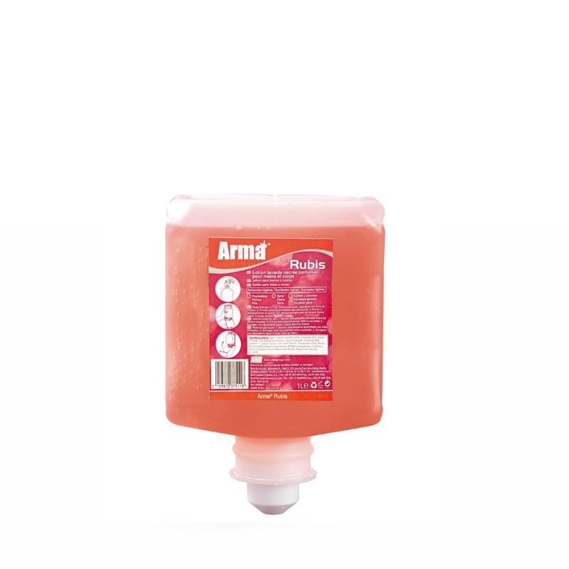 carga jabon deb arma rubis 1l dispensador manos cuerpo