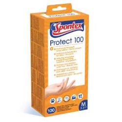 Guantes Spontex Protect 100 sin látex 100 uds | Quifyl