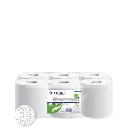Bobina toalla mecha Lucart Eco S1 6 uds