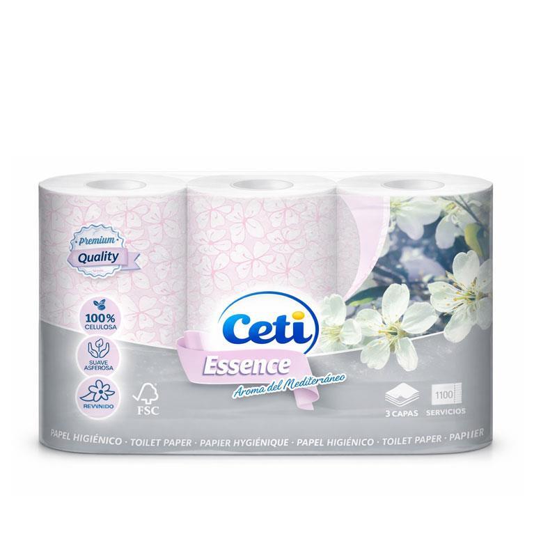 Papel Higiénico Ceti 60 Rollos Triple Capa Aroma Mediterráneos | Quifyl