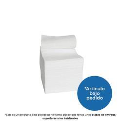 Papel higiénico interplegado 2 capas en toallitas 7200 uds
