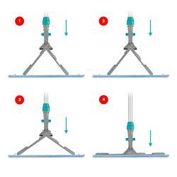 Bastidor para Mopa TTS Uni System 1ud