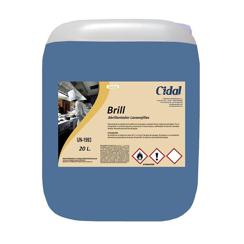 Abrillantador para lavavajillas Lyfer Brill 20kg