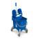 Cubo 30L con ruedas TTS + prensa color azul. 1ud
