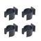 Kit de 4 pinzas portamangos Numatic Mop Clip para organización en carros de limpieza.