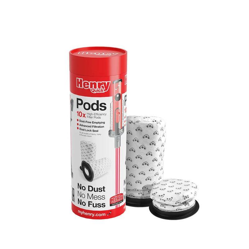Quick Pods Numatic para aspiradores Henry Quick con sistema sin polvo y alta eficiencia