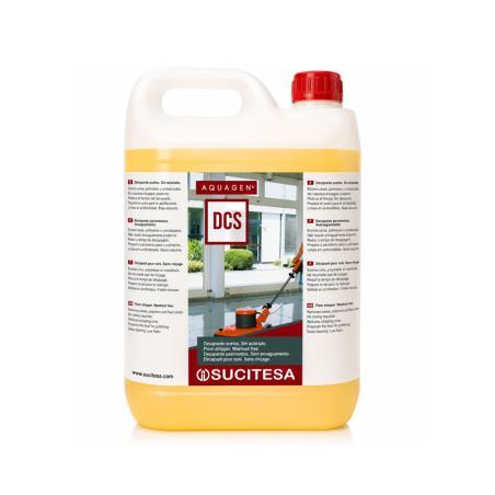 Decapante de suelos profesional Aquagen DCS 5 litros Sucitesa sin aclarado