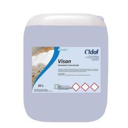 Suavizante concentrado Cidal Visan 20L para todo tipo de prendas