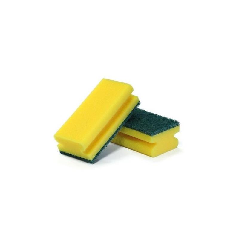 Estropajo Salvauñas Fibra Verde 7x14 cm Cidal 1 Ud