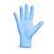 Guantes de nitrilo azul sin polvo Nitriflex talla S caja de 100 unidades