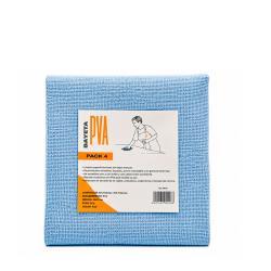 Bayeta PVA Microfibra Azul 38x35 cm Pack 4 Uds | Quifyl
