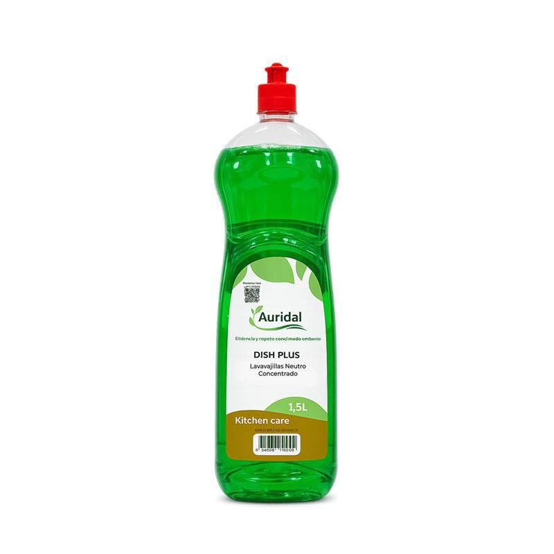 Lavavajillas manual neutro concentrado DISH PLUS Auridal 1,5l
