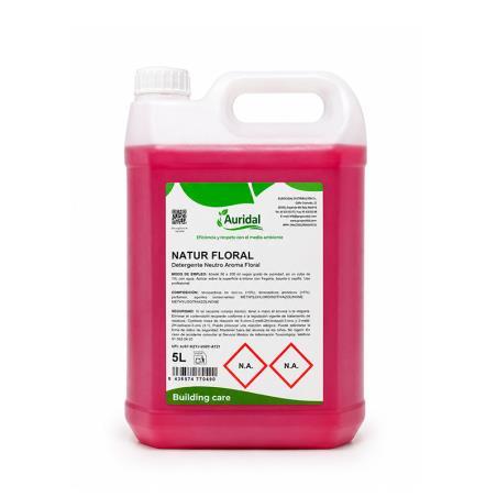 Limpiador neutro perfumado NATUR FLORAL Auridal 5L