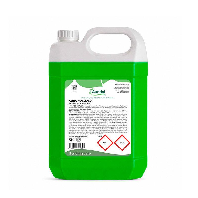 Limpiador neutro perfumado NATUR MANZANA Auridal 5 L