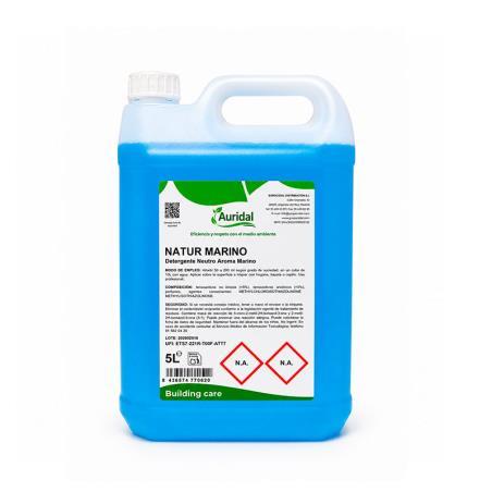 Limpiador neutro perfumado NATUR MARINO Auridal 5 L