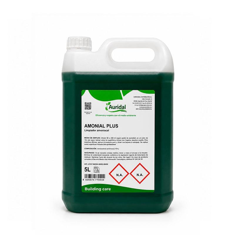 Detergente amoniacal desengrasante AMONIAL PLUS Auridal 5l