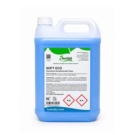 Suavizante concentrado para textiles SOFT ECO Auridal 5L