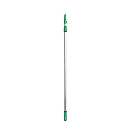 Mango telescópico UNGER OptiLoc de aluminio con 2 secciones para limpieza profesional de cristales