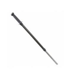 Mango extensible de aluminio gris antracita regulable de 90 a 160 cm