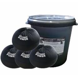Resina UNGER HydroPower® QuickChange DIB64 con 4 bolsas de 6 litros para sistemas de agua pura