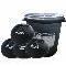 Resina UNGER HydroPower® QuickChange DIB64 con 4 bolsas de 6 litros para sistemas de agua pura