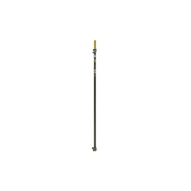 Mango de extensión UNGER nLite® Connect de carbono Ultra HiMod de 3,41 metros para limpieza profesional en altura