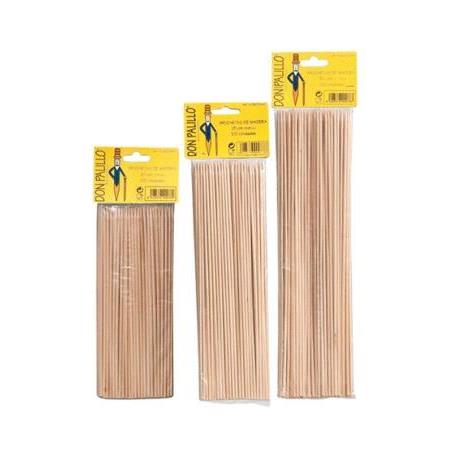 Pinchos para brochetas de bambú 100mm