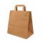 Bolsa de papel kraft ancha con asa plana 26+18x25 cm – 250 unidades
