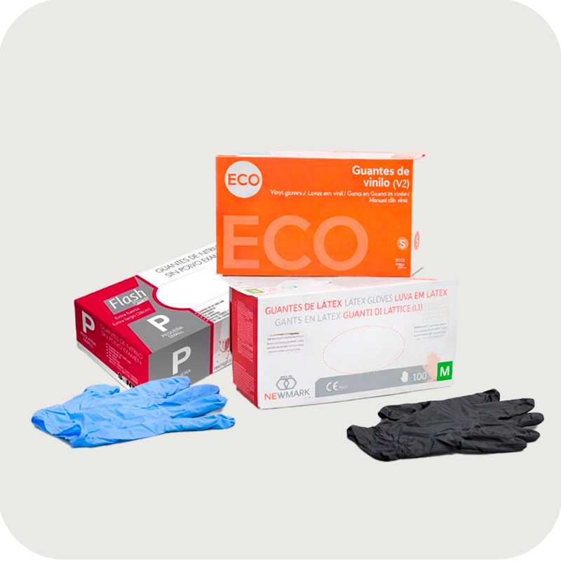 Guantes desechables